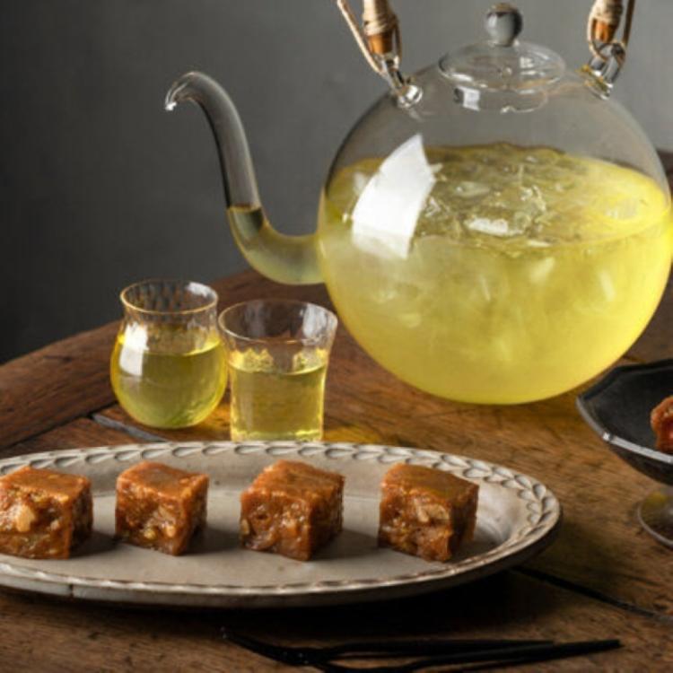 中秋限定【吉品養生】黃金柚子小福貴糕_6入含提袋(6入/組)