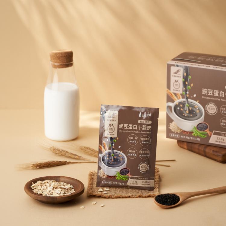 【吉品保健】葡萄糖胺 豌豆蛋白十穀奶(12入/盒)