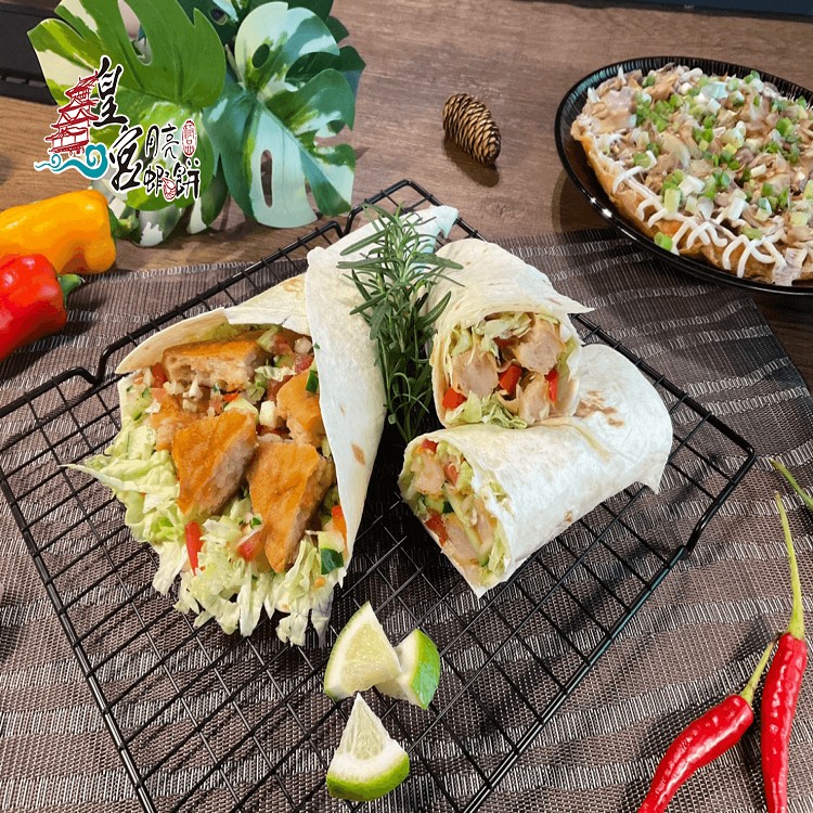 皇宮起司月亮蝦餅