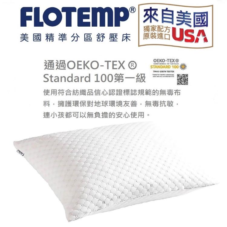 【FLOTEMP福樂添】TP68飯店式雲朵枕 ，多功能可當枕頭及腰靠墊