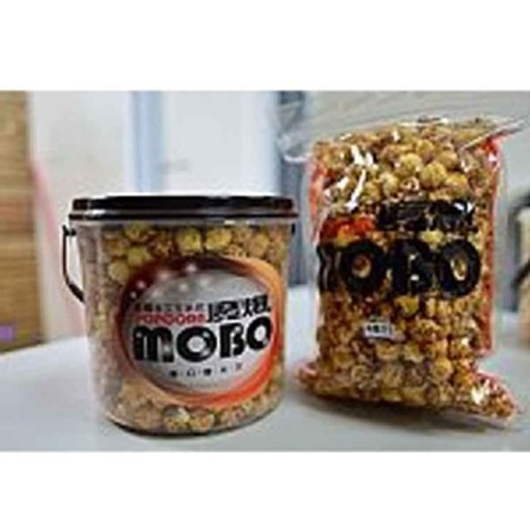 黑糖花生手工玉米花-桶裝300g