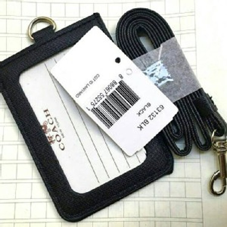 ❤coach -小馬車證件夾/卡夾-黑色