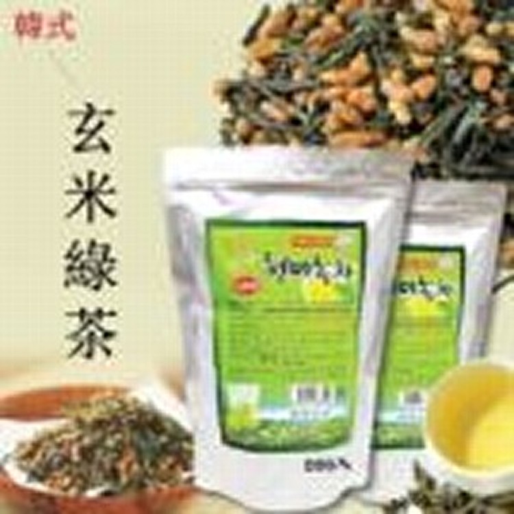 韓國韓式玄米綠茶200入(夾鏈袋)