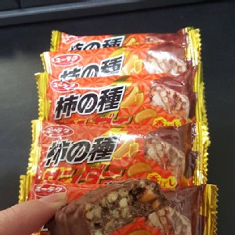 雷神巧克力餅乾+柿種米果 辣度2分*5包