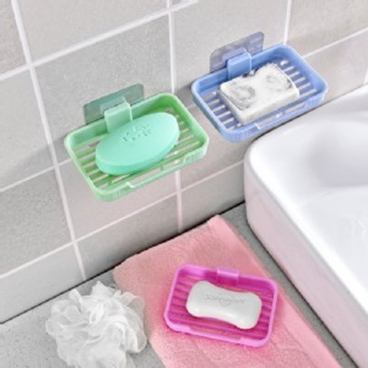 免打孔無痕壁掛肥皂盒