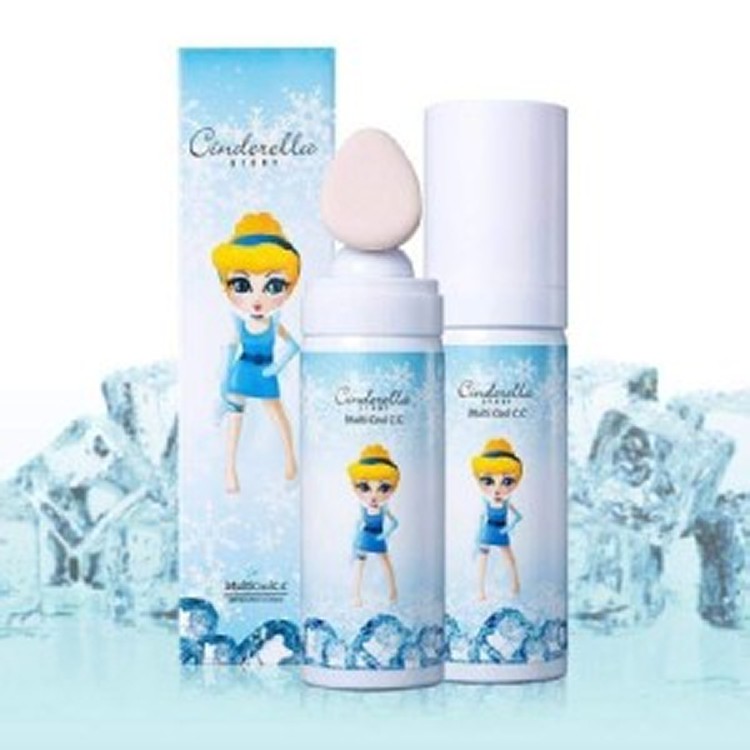 韓國製造【 不沾手8合一涼感灰姑娘CC霜 50ml】