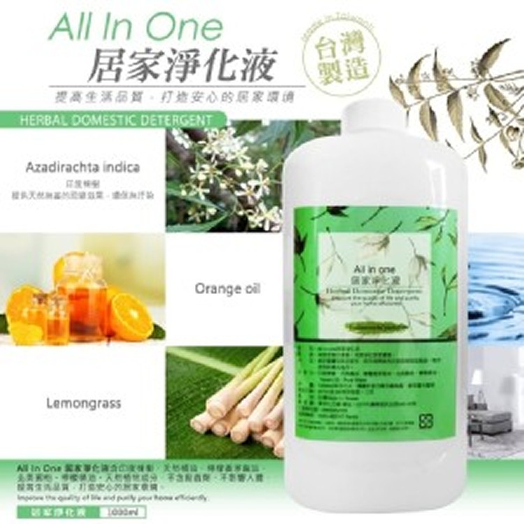 -ALL IN ONE 居家淨化液 1000ml
