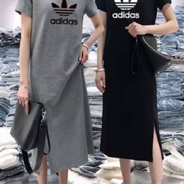 三葉草灰色 過膝長版衣