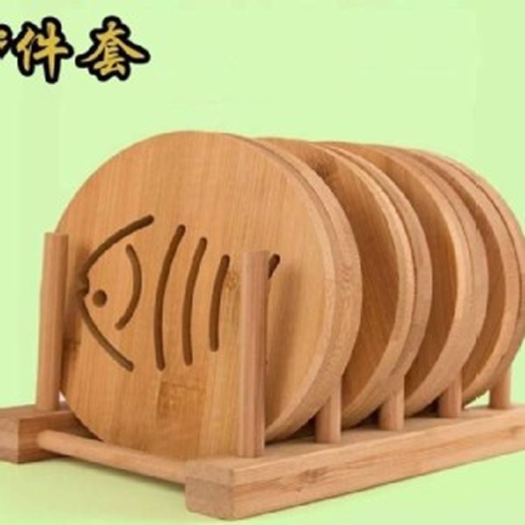 創意加厚防滑防燙隔熱墊9件套