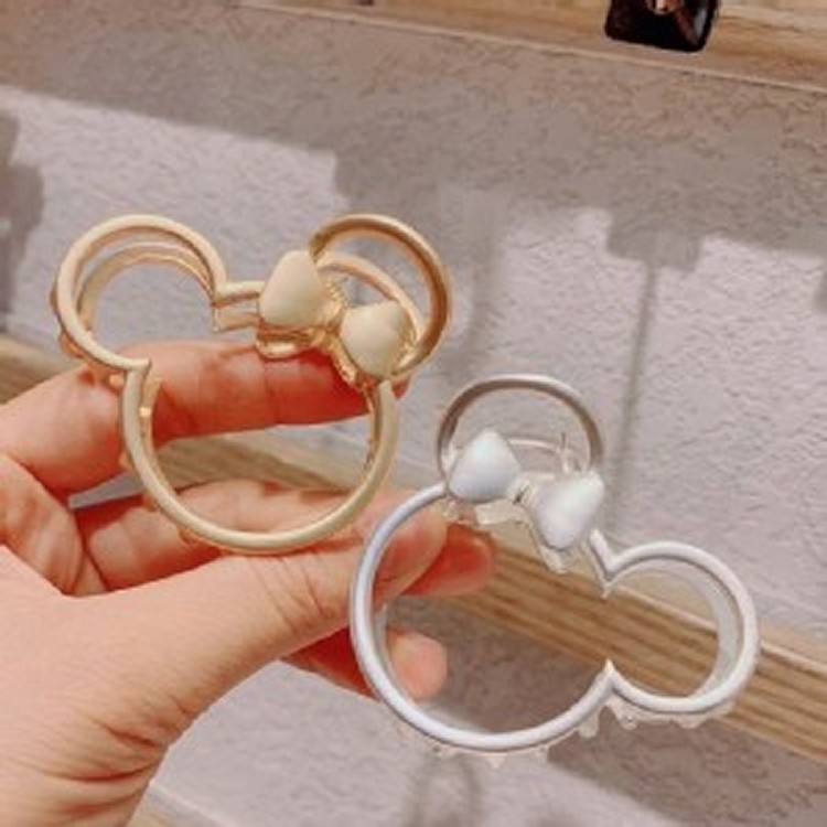 網紅米妮質感鏤空髮夾(2入/組)