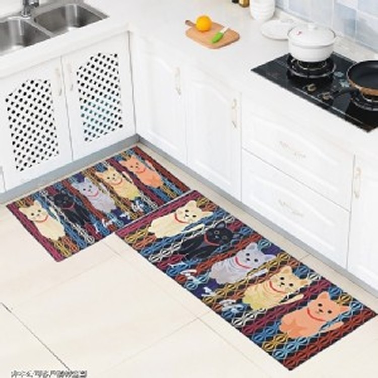 防滑造型地墊2件套