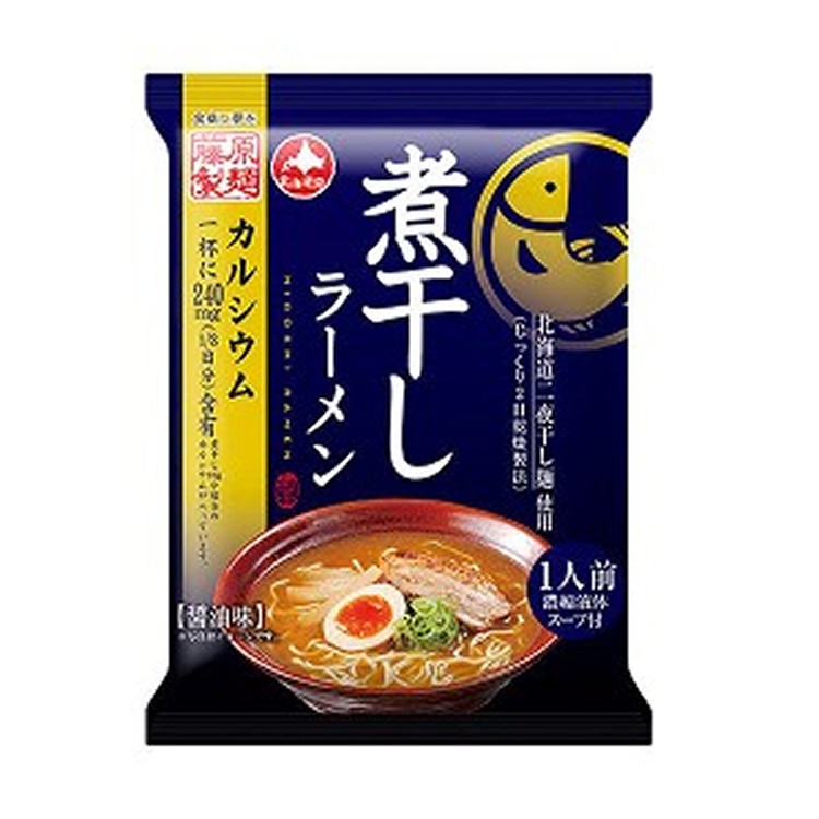 日本藤原煮干醬油拉麵