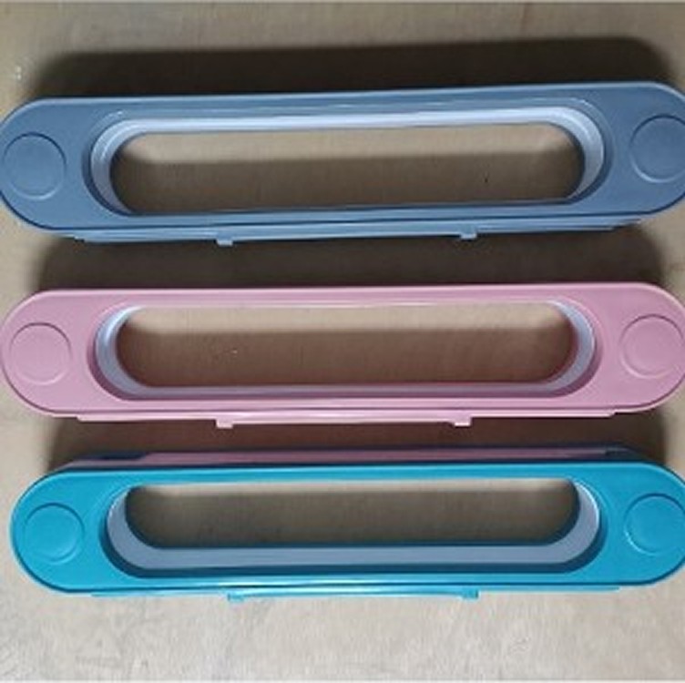 壁掛一變三折疊拖鞋架