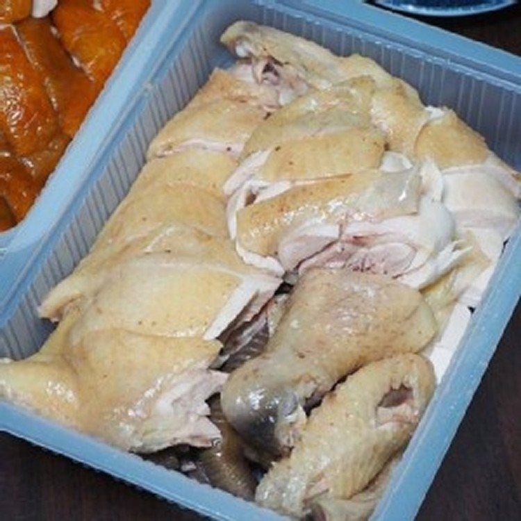 白斬雞半隻