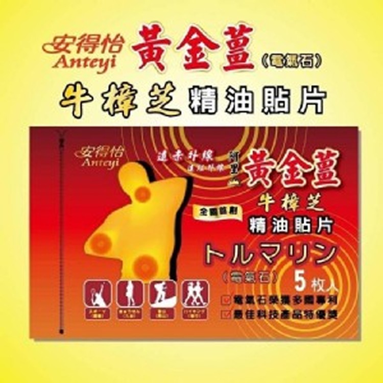 安得怡阿里山黃金薑貼片(5片入)