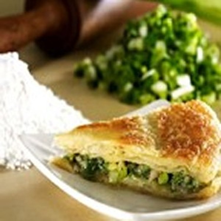 【拉餅屋】千層三星蔥拉餅 560g±5%，1盒(4片)