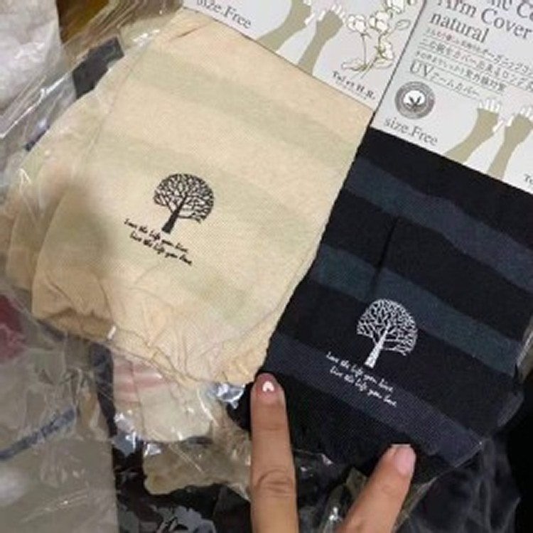 🇯🇵出口日本天然棉透氣抗UV防曬袖套