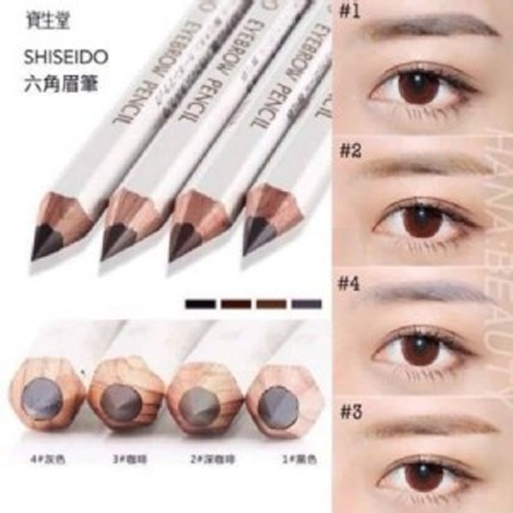 日本資生堂經典『六角眉筆』(8.5cm/隻)