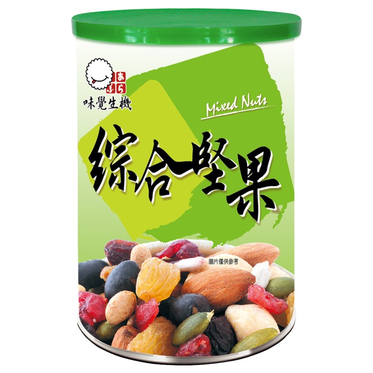 【味覺生機】綜合堅果鐵罐(360g)