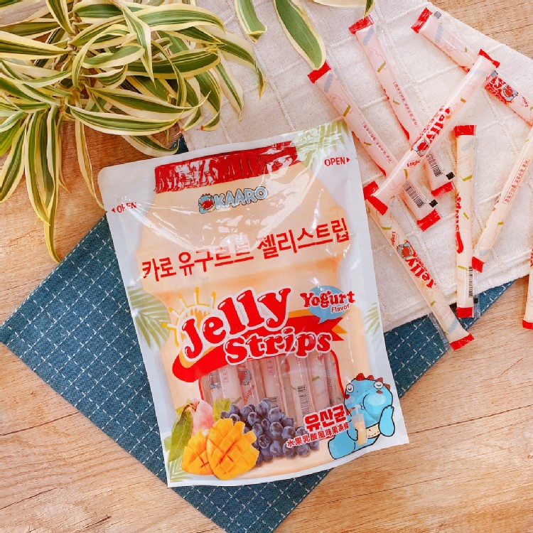【KAARO】乳酸菌風味果凍條(原味/綜合水果)