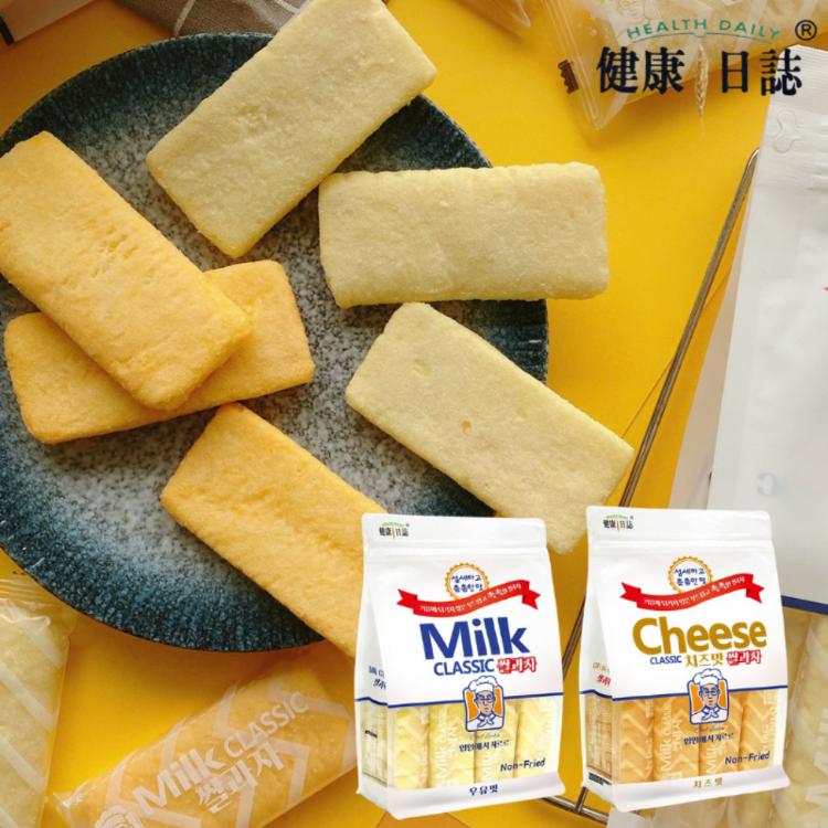 【健康日誌】韓式牛奶米餅/韓式起士米餅