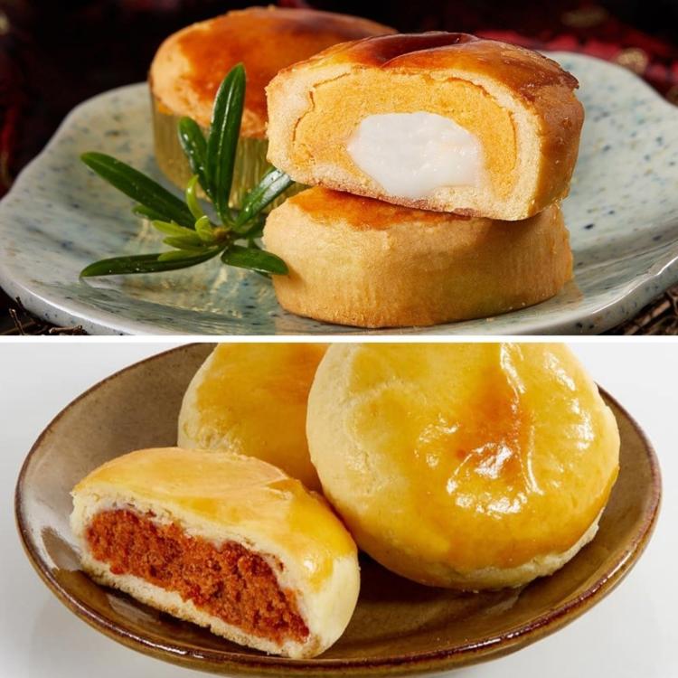 中秋節禮盒預購【一福堂】肉鬆Q餅+黃金Q餅