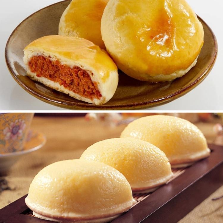 中秋節禮盒預購【一福堂】肉鬆Q餅+檸檬餅