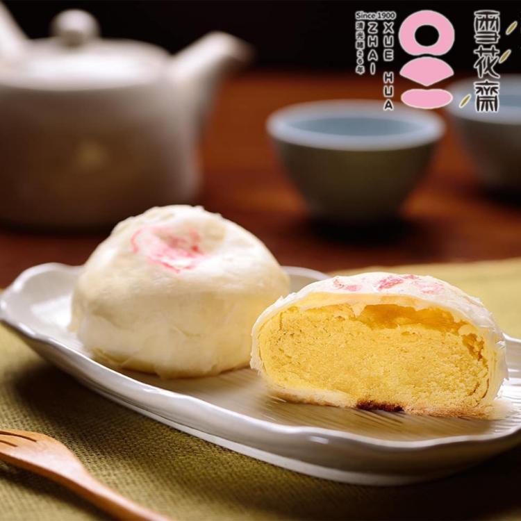 中秋節禮盒預購【雪花齋餅舖】雪花月餅純綠豆-奶素