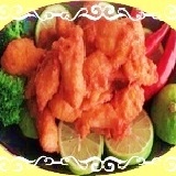 檸檬脆粉香酥雞 600g/包 ~已裹上特製炸粉的鹽酥雞~~口感香脆又鮮嫩喔~