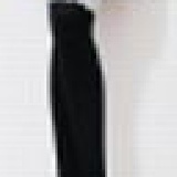 2718-2天鵝絨蕾絲膝上襪(黑/白蕾絲