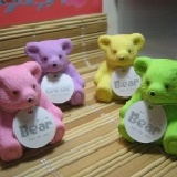 可愛背包小熊橡皮擦削筆器二合一 實在五告勾追！ 特價：$12