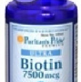 puritan's pride生物素(Biotin) 50顆 7500mcg 美國製造、保健品、皮膚健康、改善掉髮、禿頭