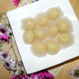 綠豆大顆涼圓 蛋糕甜點另一絕佳選擇 一盒10大顆(6/25前8.8折/售價52元)