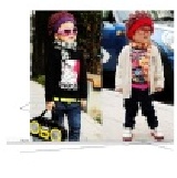 韓版酷炫假髮帽