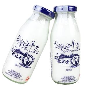 免運!【高屏羊乳】台灣好羊乳系列-SGS玻瓶100%鮮羊乳200ml 200ml/瓶 (60瓶，每瓶41.3元)