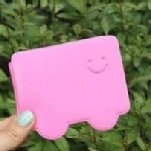 粉紅微笑汽車 多功能悠遊卡套 PINK BUS