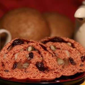 【方王媽媽】健康養生饅頭-紅莓