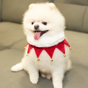 【QIDINA】寵物聖誕領巾項圈聖誕配件 寵物配件-A