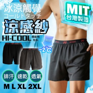 【QIDINA】台灣製涼感透氣吸濕排汗彈性男內褲-E