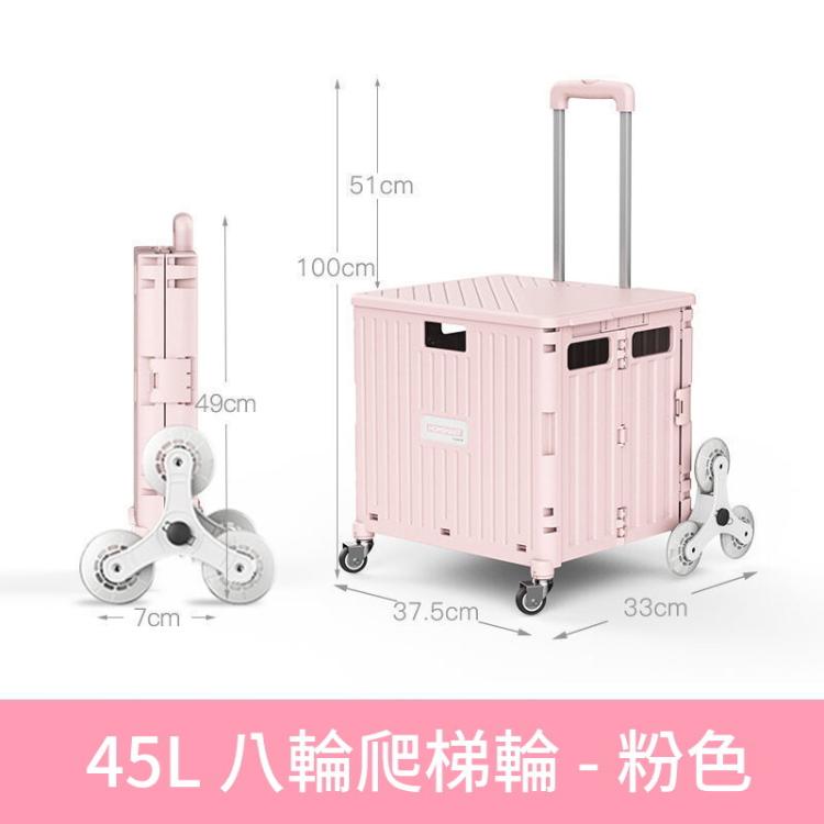 ⭐️購物買菜助手⭐️一秒摺疊購物車 收納車 折疊手推車 多功能拉桿車 便攜式菜籃車 露營野餐推車