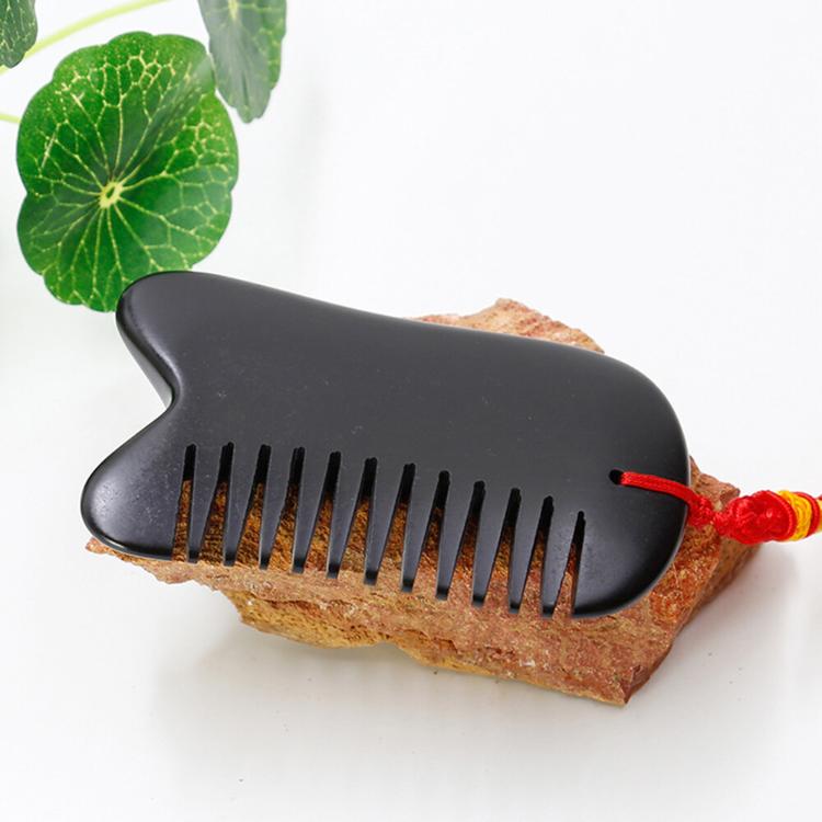 砭石舒筋通絡按摩梳 梳子 按摩 刮痧 刮痧 經絡 刷腿 刮肝經 刮腿