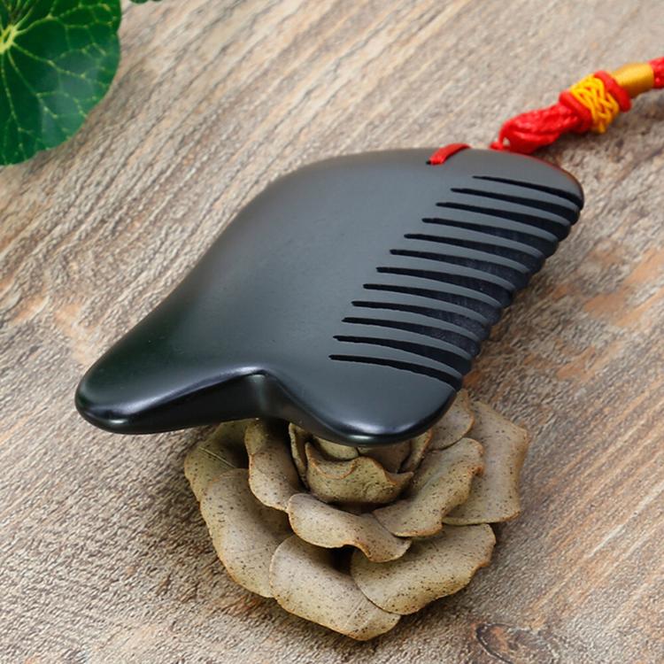 砭石舒筋通絡按摩梳 梳子 按摩 刮痧 刮痧 經絡 刷腿 刮肝經 刮腿