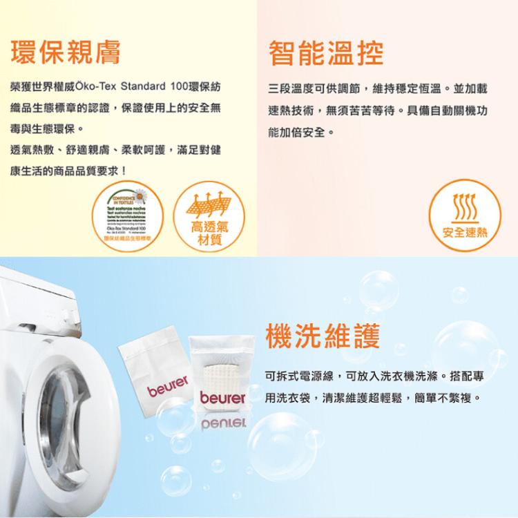 【德國博依beurer】熱敷墊 透氣加大型 HK 125 XXL