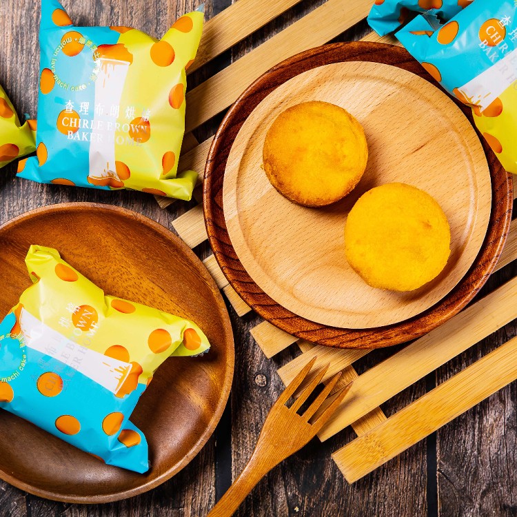 【查理布朗烘焙-2025中秋】爆漿芝士麻糬餅