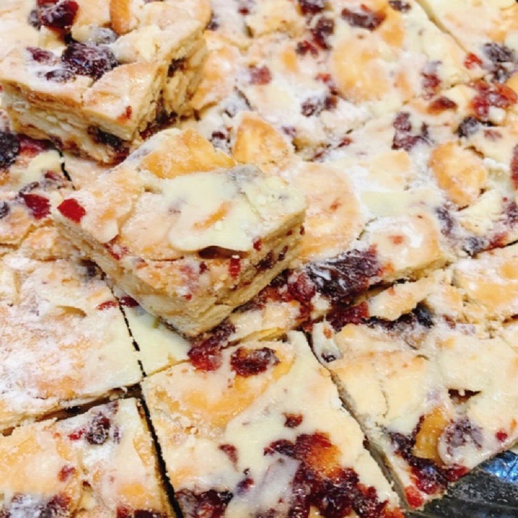 【QIDINA】現做純手工蔓越莓原味雪Q餅(大包)