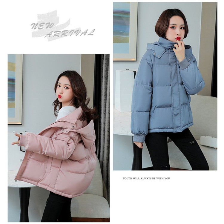 【QIDINA】加厚鋪棉輕薄保暖外套-E