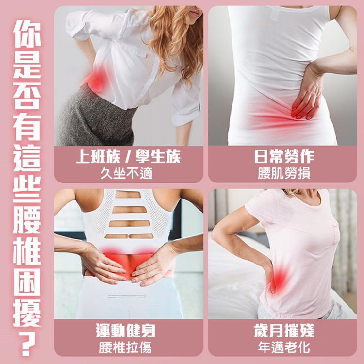 【QIDINA】現+預 升級款多部位腰椎伸展按摩放鬆輔助墊瑜珈墊 靠墊-A