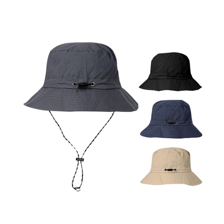 【QIDINA】自帶收納輕便防曬遮陽帽漁夫帽-P