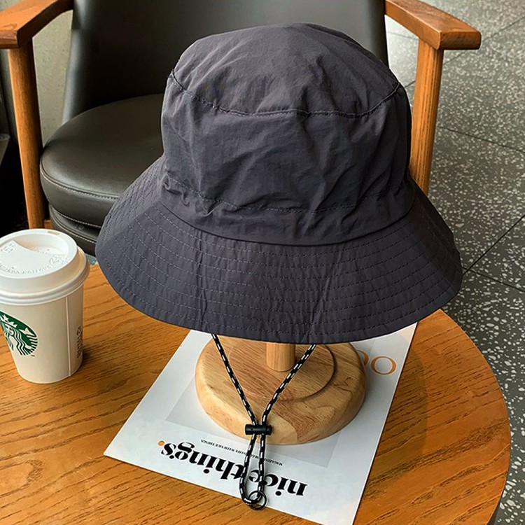 【QIDINA】自帶收納輕便防曬遮陽帽漁夫帽-P