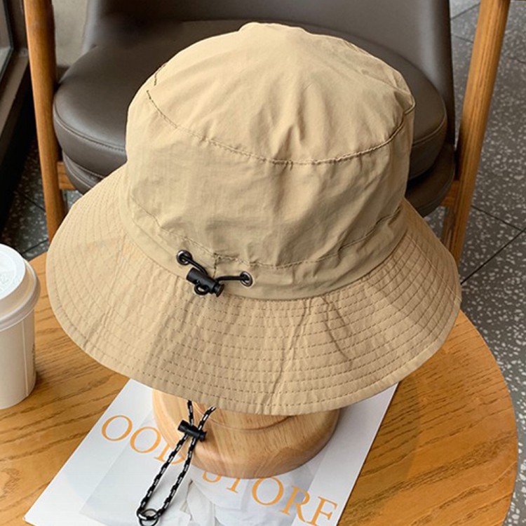 【QIDINA】自帶收納輕便防曬遮陽帽漁夫帽-P